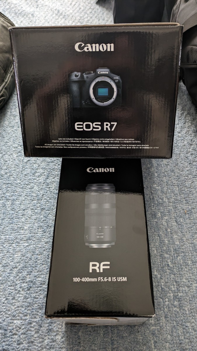 Canon EOS R7 & RF100-400 セット 完全未使用 EOS ミラーレス Canon EOS R7 & RF100-400 セット 完全未使用 EOS ミラーレス