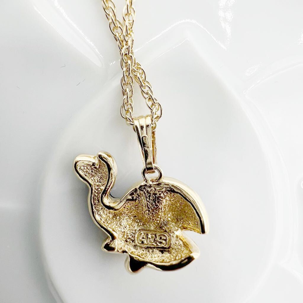 A&S Attwood and Sawyer アトウッド くじら ネックレス ゴールド A&S Attwood and Sawyer アトウッド くじら ネックレス ゴールド