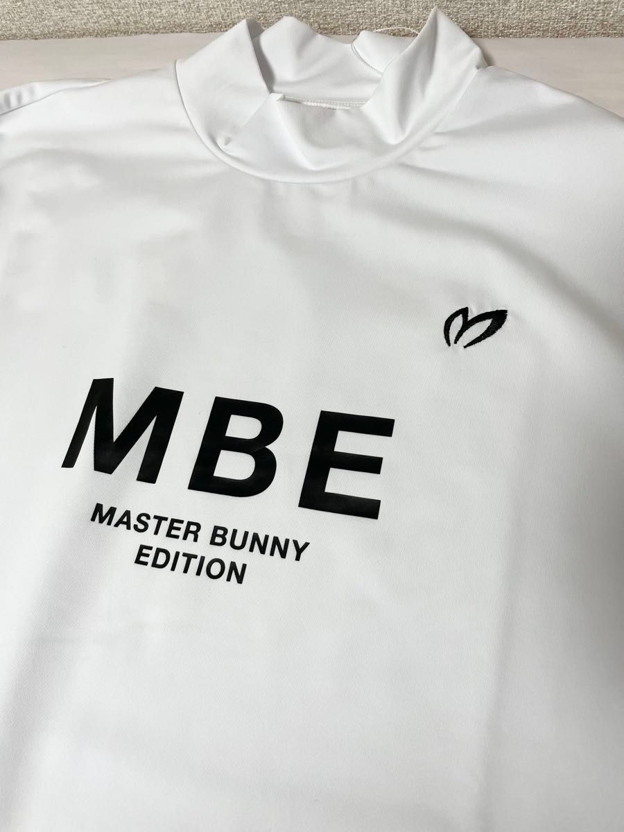 【新品未使用】パーリーゲイツ マスターバニーエディション　MBE モックネック　アンダーシャツ　サイズ7（3L）白　ホワイト