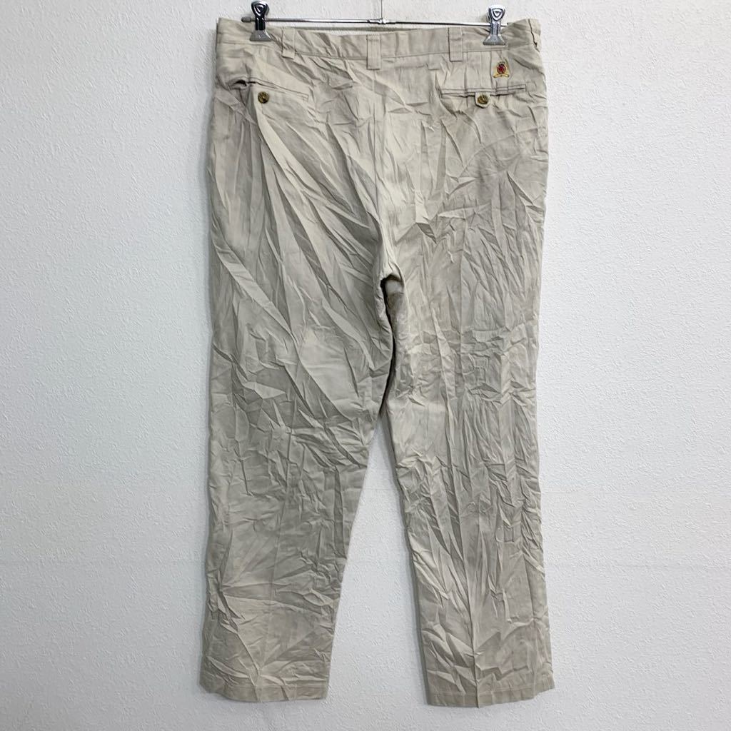 中古 古着 TOMMY HILFIGER チノパンW38 トミーヒルフィガー ビッグサイズ ライトベージュ 古着卸 アメリカ仕入 2403-82_画像5