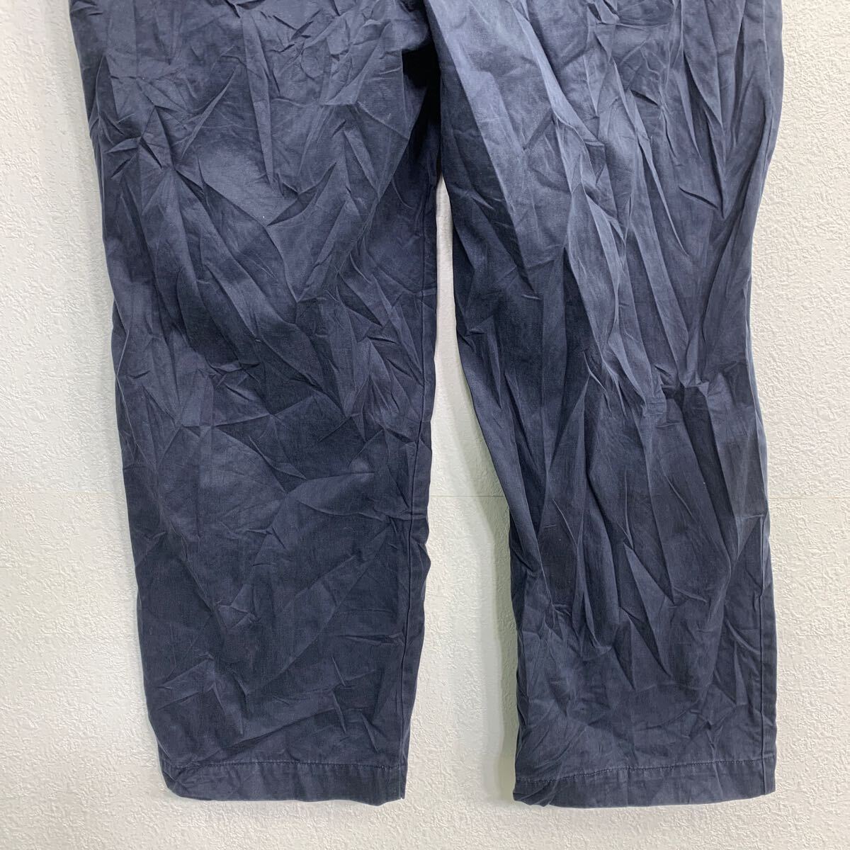 中古 古着 TOMMY HILFIGER チノパン W38 トミーヒルフィガー ビッグサイズ ネイビー 古着卸 アメリカ仕入 2403-673_画像6