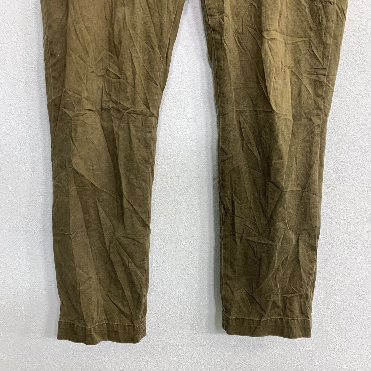 中古 古着 POLO RALPH LAUREN チノパン W36 ポロラルフローレン ビッグサイズ ブラウン系 コットン 古着卸 アメリカ仕入 2403-704_画像3