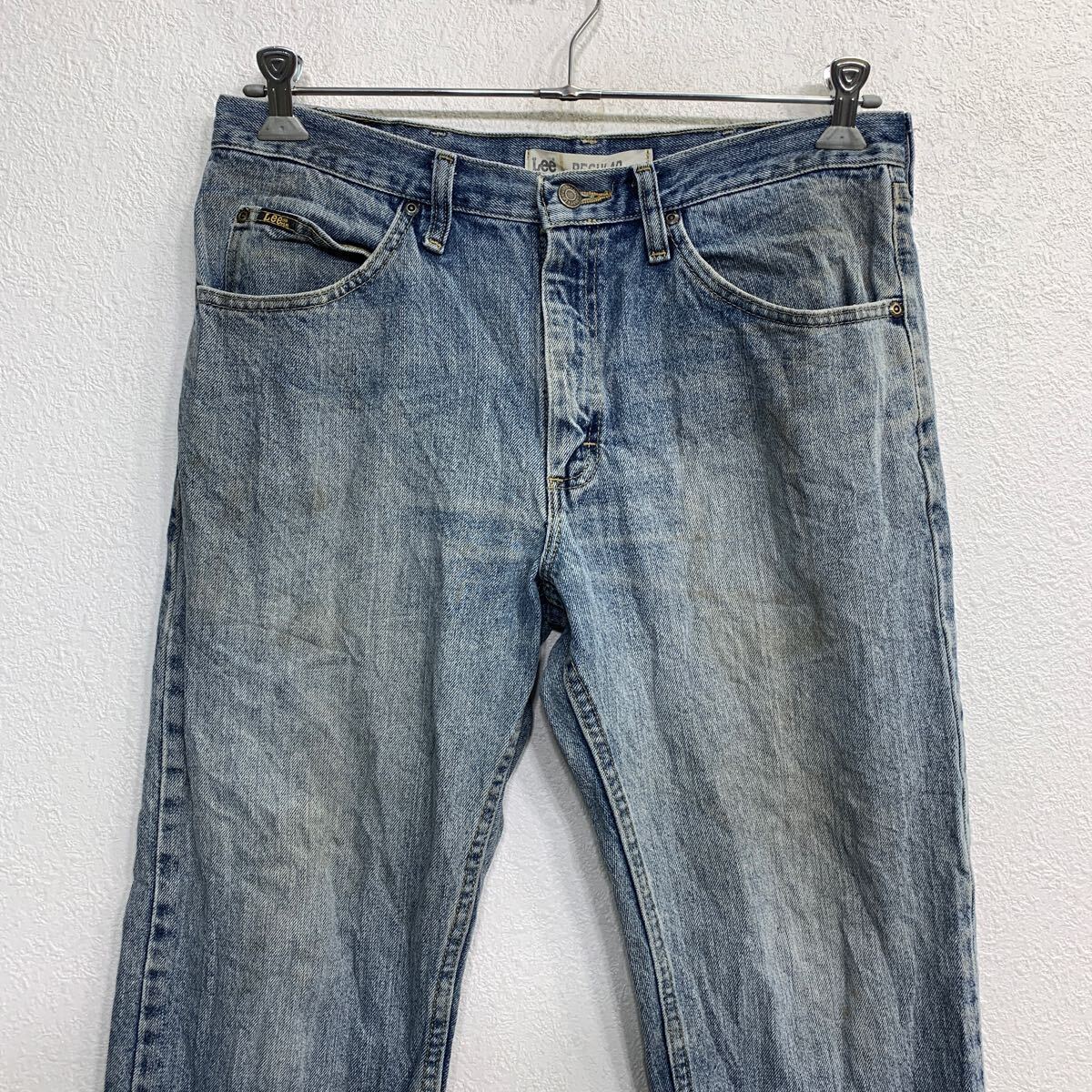 中古 古着 Lee デニムパンツ W34 リー ブルー コットン メキシコ製 古着卸 アメリカ仕入 2403-816_画像2