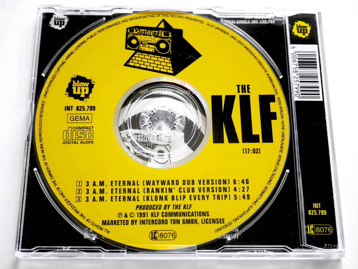 【ハウス】KLF／3 A.M. Eternal (ドイツ盤CD) ■ The Moody Boys Selection_画像2