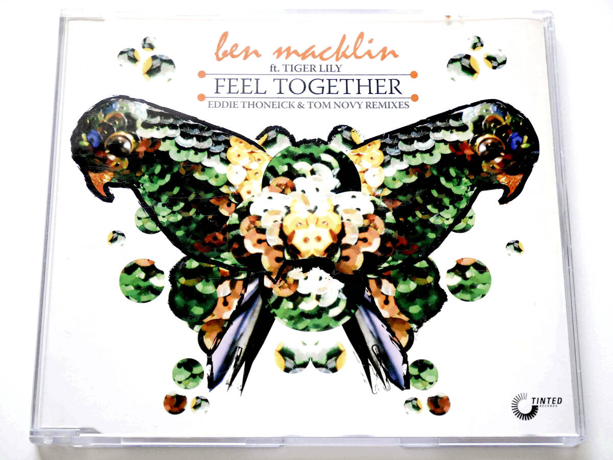 【ハウス】Ben Macklin／Feel Together (オーストラリア盤CD) ■ Eddie Thoneick / Tom Novy / Lifelike / Tiger Lily_画像1