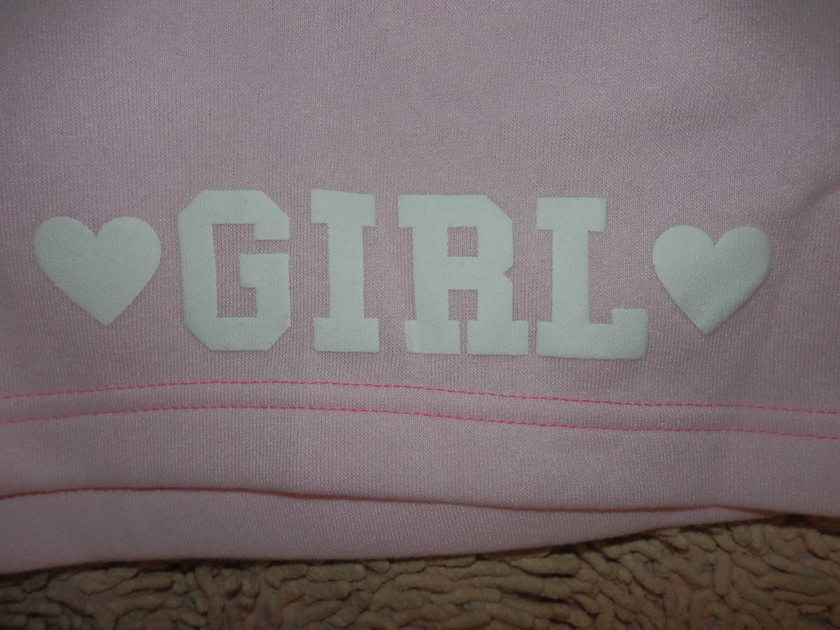 保管品新品★ANAP GIRL 柔らかスウェット素材 ショートパンツ M（150～160） ピンク_画像2