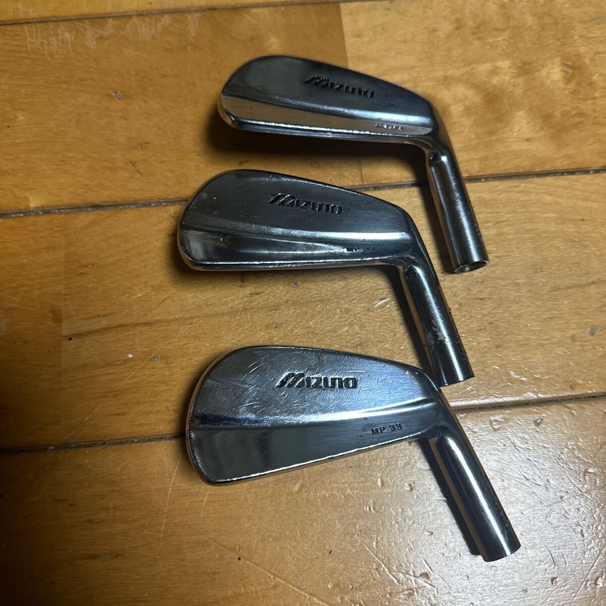 ◆Mizuno ミズノ◆MP-33 アイアン #5〜9, PW 6本セット FORGED フォージド 軟鉄鍛造 ヘッドのみ_画像2