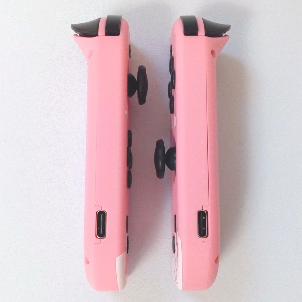 【新品】ジョイコン 連射 充電口付 Joy-Con ピンク いちご うさぎ