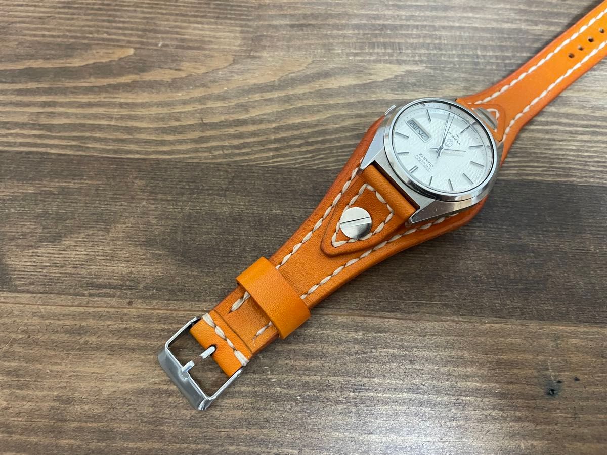 レザークラフト ハンドメイド 腕時計ベルト バンド 本革 手縫い レザークラフト ハンドメイド 腕時計ベルト バンド 本革 手縫い