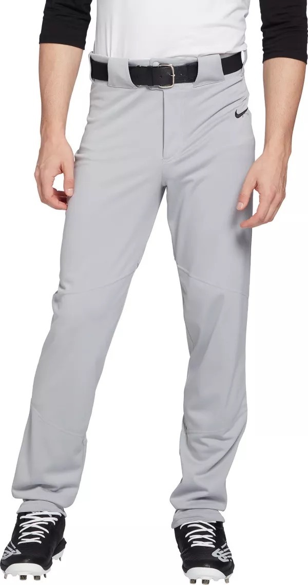 [US Size XL] Nike Baseball Pants бейсбольные бейсбольные штаны Men Men Vapor Select Zubon Bottoms Long Grey