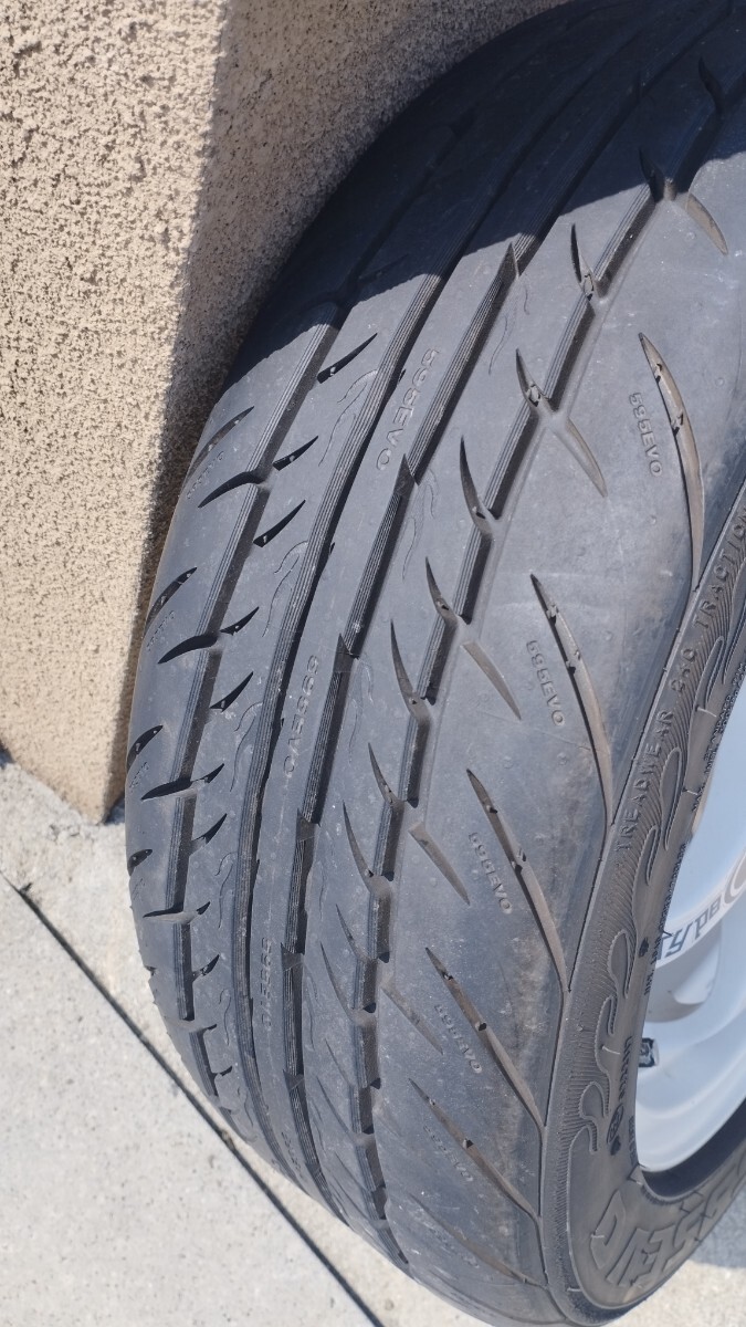 ★絶版★最軽量★SSR typeC 14インチ5j+38 PCD100-4H 165/55R14 2022年製造バリ山4本セットの画像6