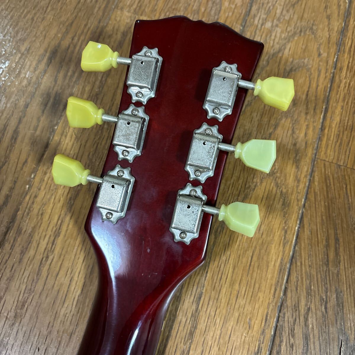 TOKAI LoveRock レスポールスタンダードタイプ プレーントップ　型番号不明　ソフトケース発送_画像9