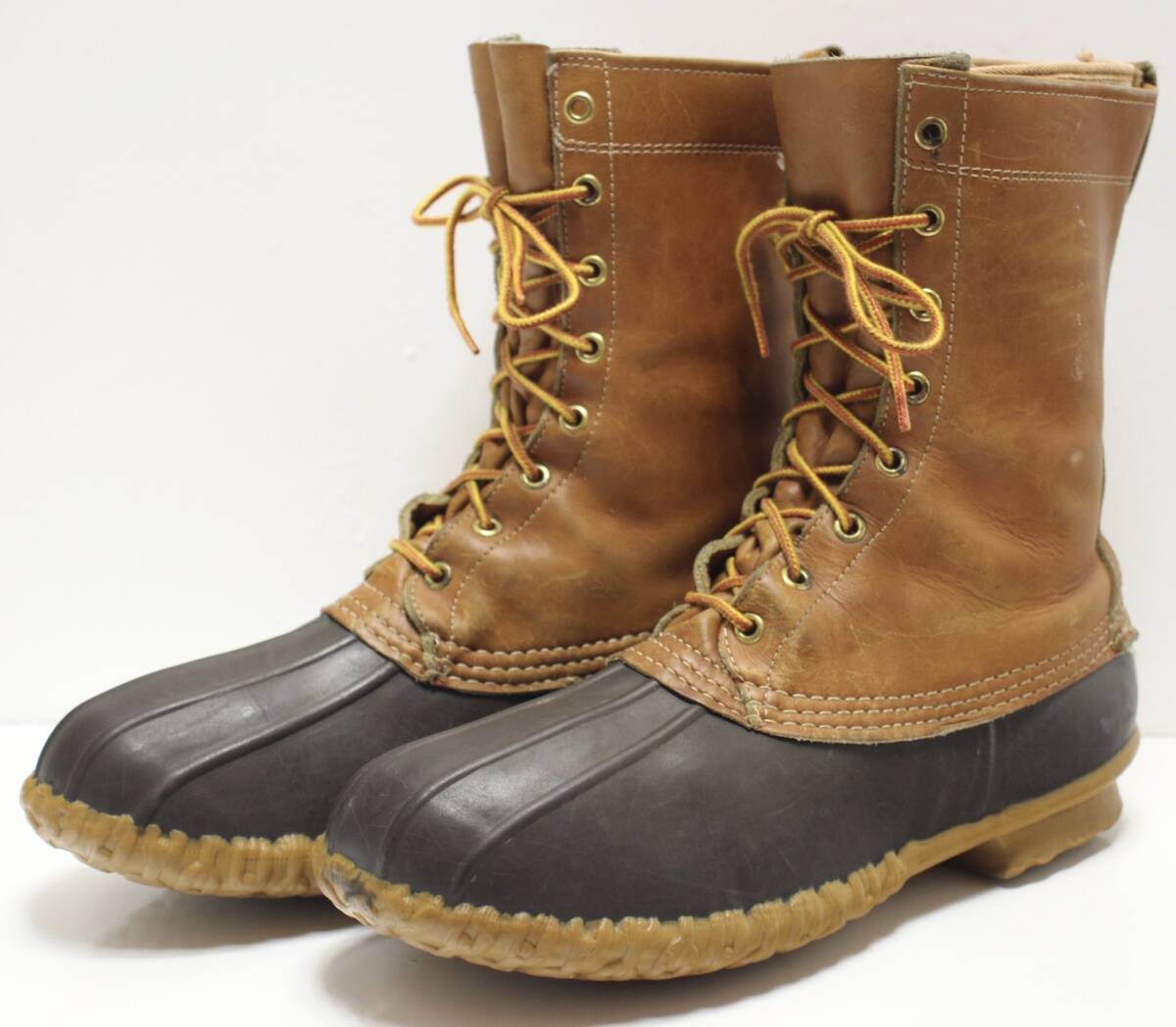 L.L.Bean 8ホール ビーンブーツ◆28-28.5cm相当◆US10W◆USA製◆エルエルビーン◆インナーブーツあり◆USA購入