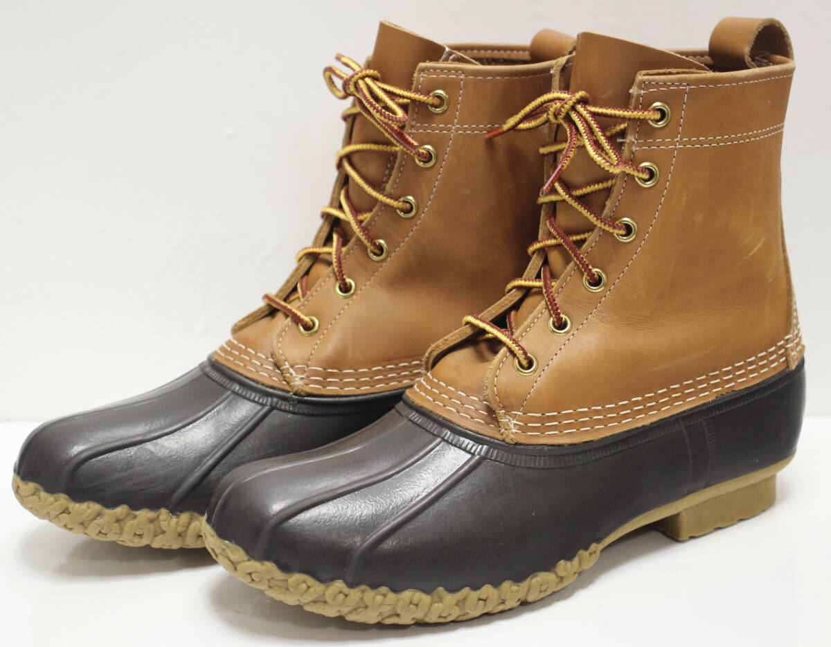 L.L.Bean ビーンブーツ◆26cm相当◆レディースUS8M◆超美品◆USA製◆エルエルビーン◆ガムシュー◆USA購入_画像1