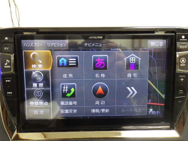 ☆2016年★トヨタ ヴォクシー アルパイン 純正ナビ★EX10 Bluetooth フルセグ DVD CD 録音 SD ラジオ HDMI AUX USBの画像3