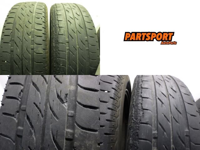 ★１円スタート 使えないタイヤですいません N-ONE★4本セット 165/55R15 ホンダ 純正 アルミ 100 4H 56mm 15インチ4.5J +45の画像7