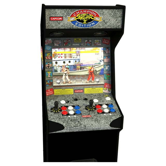 (2023年秋最新リリース) Arcade1Up Street Fighter II Deluxe ストリートファイター2 デラックス 新品未使用の画像2