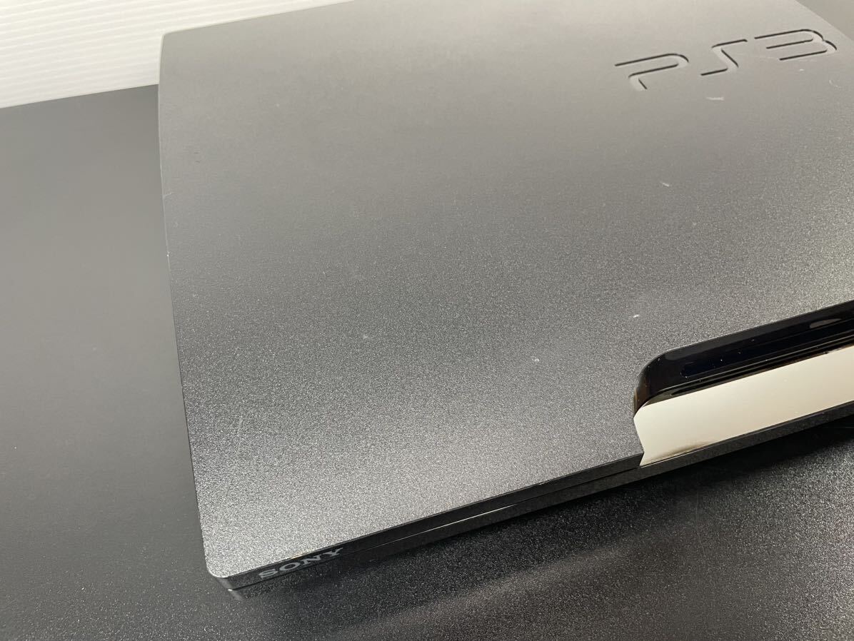 動作品 SONY ソニー PS3本体 160GB CECH-2500A FW:4.78 PlayStation 3 プレイステーション 3 チャコールブラック 本体のみ(54)_画像3