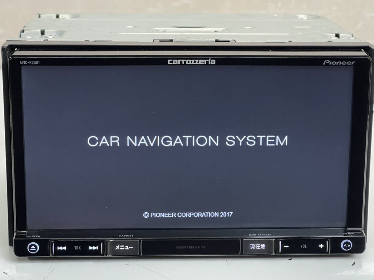 carrozzeria カロッツェリア AVIC-RZ501 メモリーナビ 地図データ2017年 地デジフルセグTV/Bluetooth/DVD/USB/iPod(H73)の画像1