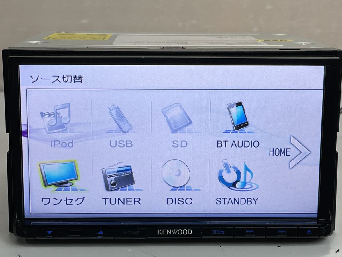 動作品 KENWOOD/ケンウッド メモリーナビ MDV-D403 2015年フルセグ TV/CD/DVD/FM/AM(H50)_画像3