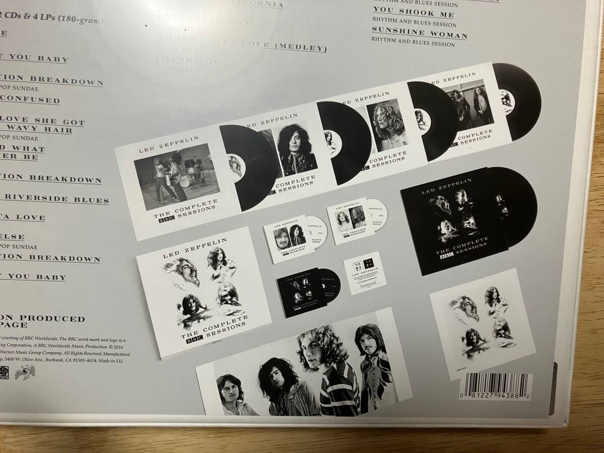 Led Zeppelin / THE COMPLETE BBC SESSIONS Super Deluxe Edition EU盤 新品　,3CD+5LP レッド・ツェッペリン_画像4