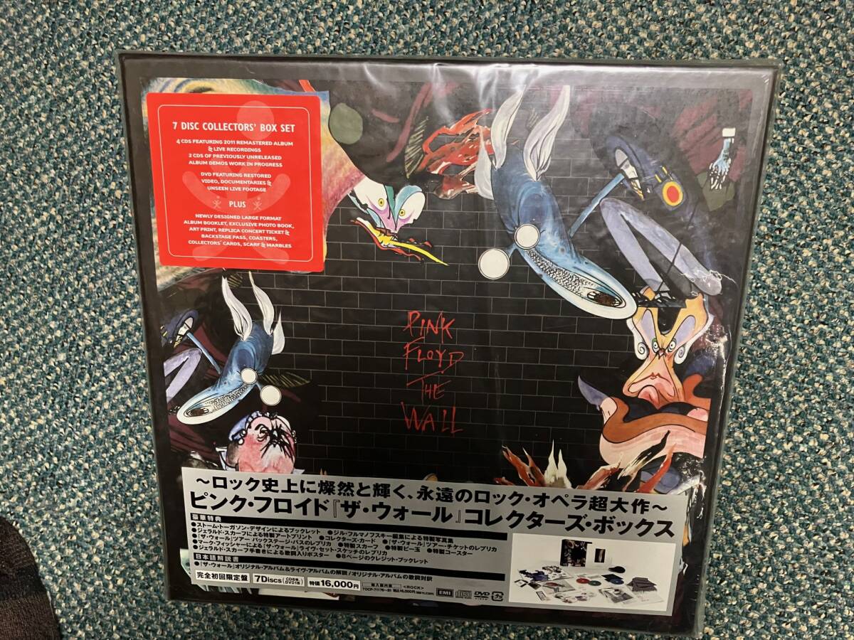 Pink Floyd/THE WALL COLLECTORS BOX 国内盤仕様 新品 6CD+DVD+写真集+グッズ ピンク・フロイドの画像1