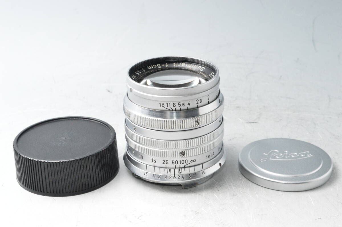 #a1332【実用品】 Leica ライカ ズマリット M50mm F1.5 前期