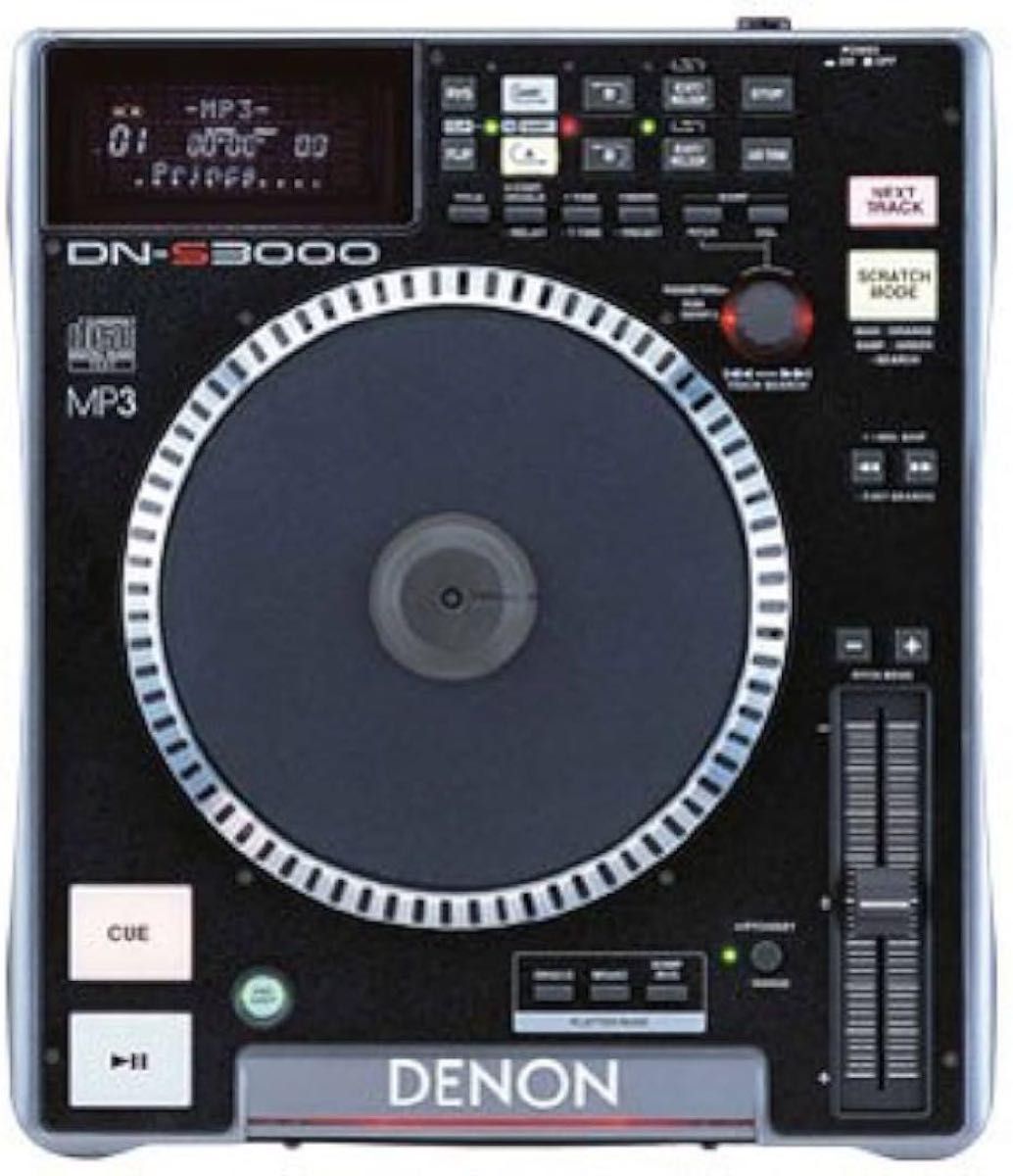 Denon DJ CDプレーヤー ブラック DN-S3000 スピーカー デノン　