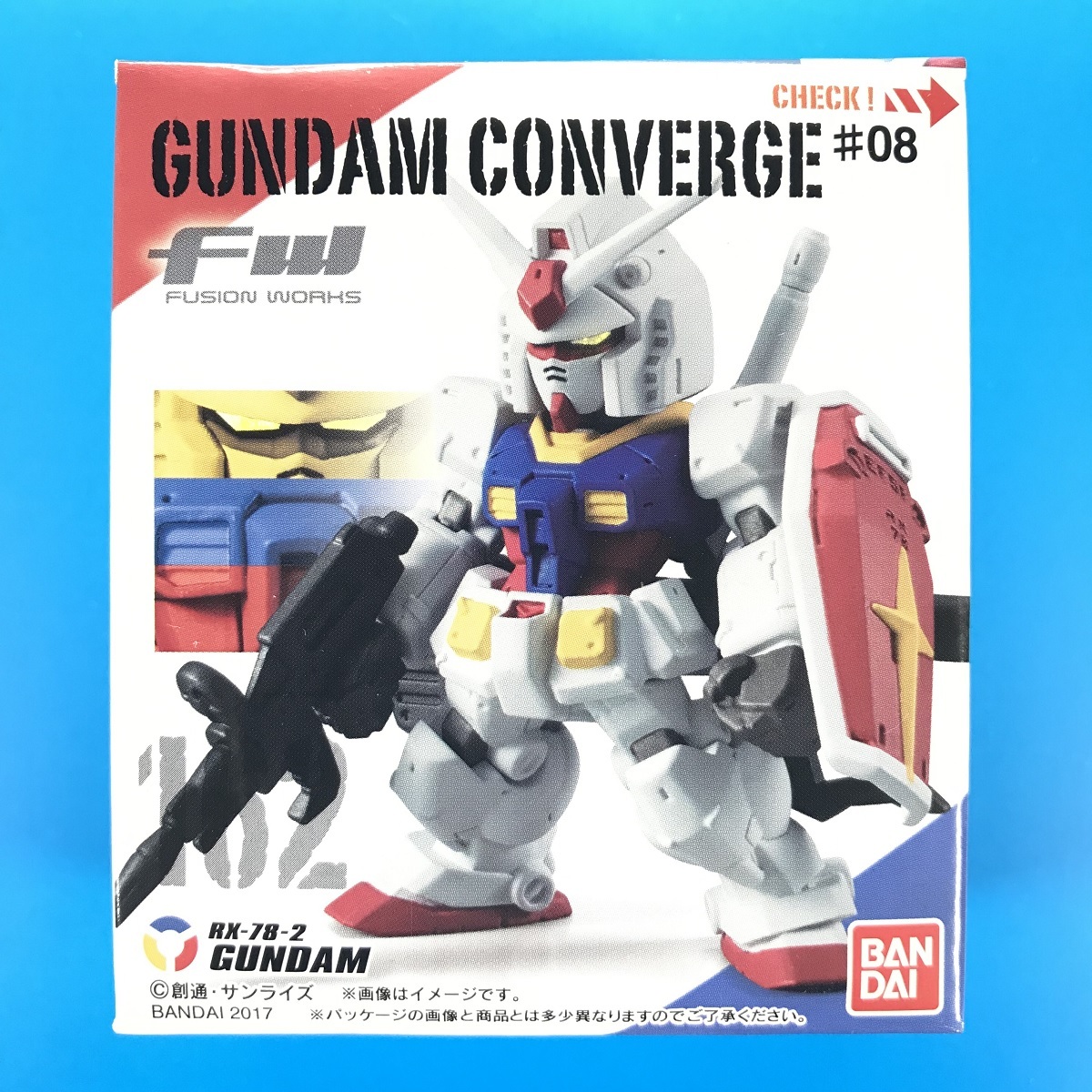 【ガンダム】162 GUNDAM / FW GUNDAM CONVERGE　FWガンダムコンバージ / ♯08 / RX-78-2【箱未開封】_画像1