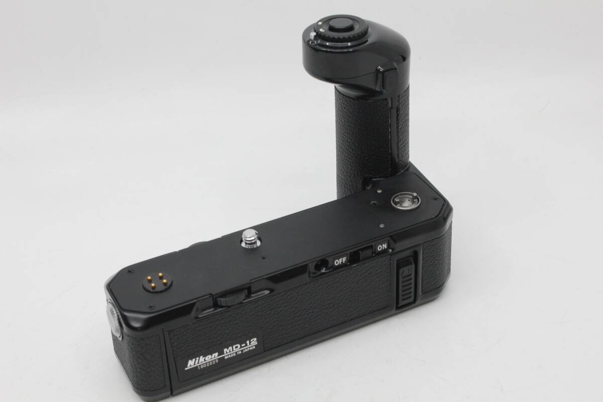【動作確認済／超美品】 ニコン Nikon モータードライブ MD-12 FM FM2 FE FE2 FM3A MT4219