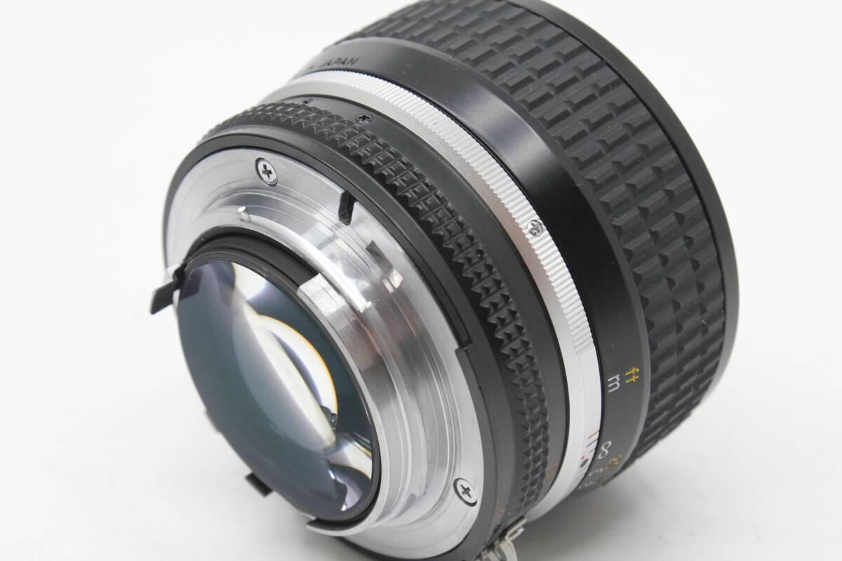 【送料無料１円／使用頻度少美品】 ニコン Nikon Ai-S AIS NIKKOR 50mm F1.2 元箱 取説 FILTER 52mm L37C MT4220_画像8