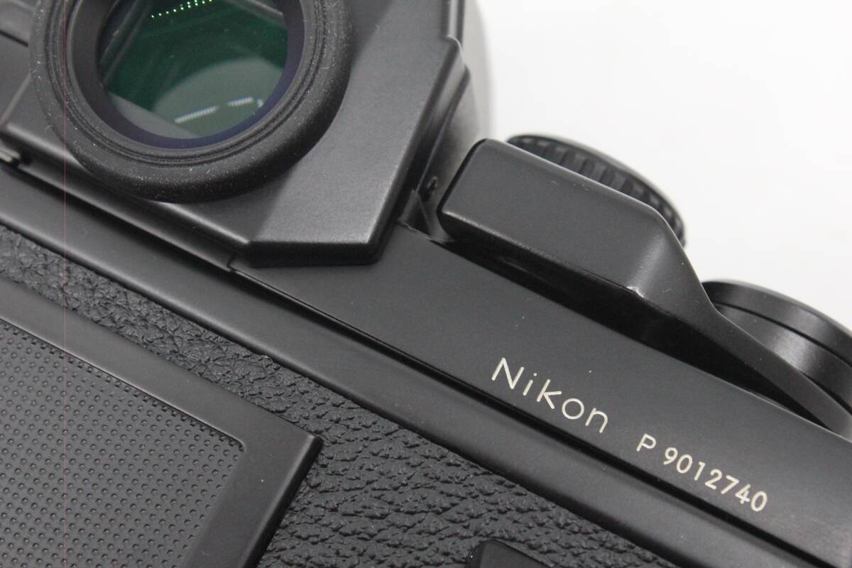 【動作確認済／希少／未使用に近い】 ニコン Nikon F3 P HP Press プレス ボディ 901万番 裏蓋 MF-6B 仕様 元箱 MT4211の画像6