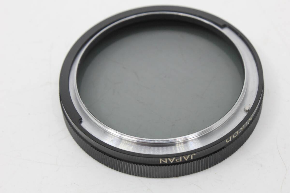 【送料無料／綺麗です】 ニコン Nikon Nippon Kogaku POLARIZING FILTER 52mm CLOSE-UP No.2 FILTER 元箱 ケース MT4245_画像5