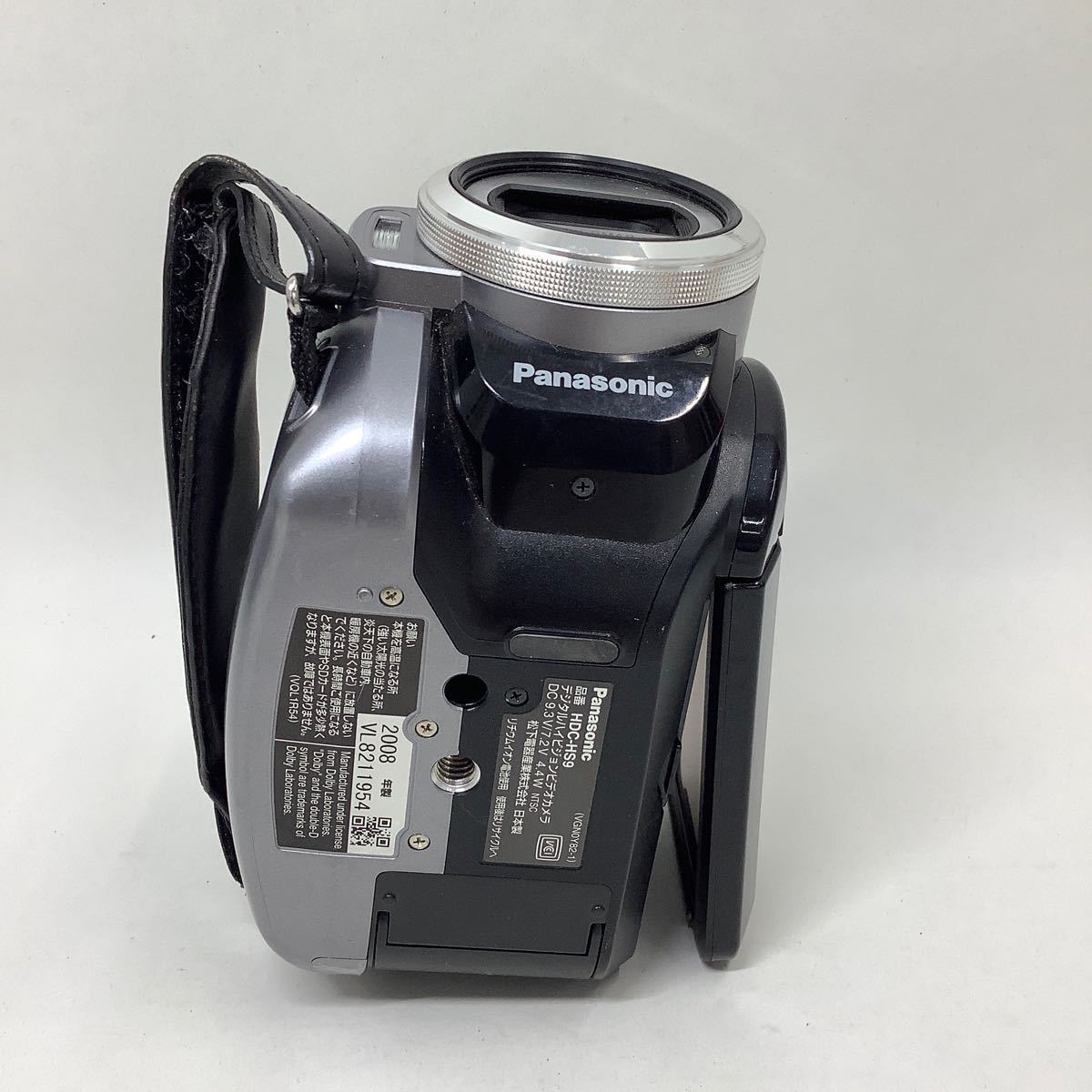 ジャンク/返品不可　ビデオカメラ　Panasonic HDC-HS9 液晶回転ヒンジ故障　#i51947 j7_画像5