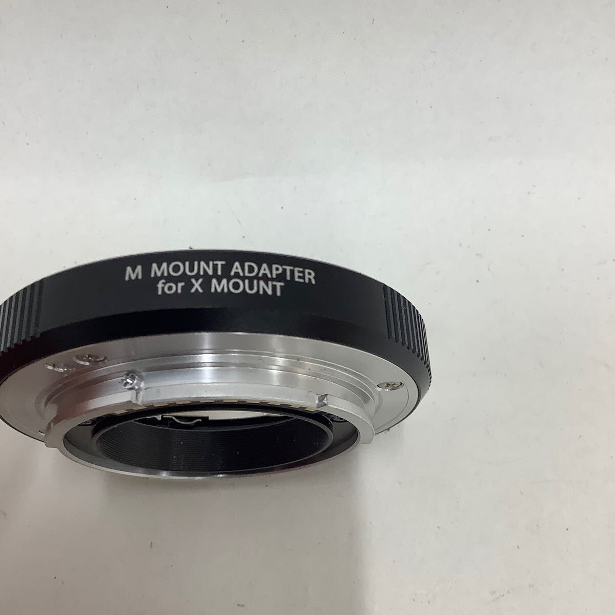 完動品/返品不可　FUJIFIlM M MOUNT ADAPTER for X MOUNT マウントアダプター #j01895 j4_画像3