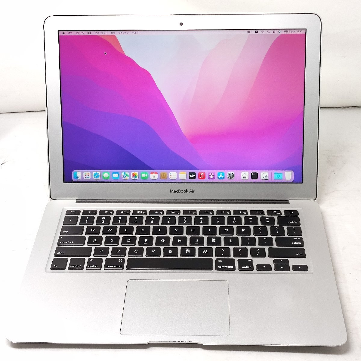 ★MacBook Air★A1466(13-inch, Early 2015)★Core i5 5250U 1.6GHz★SSD256GB/メモリ8GB★13.3インチ★apple★ジャンク 4140_画像1