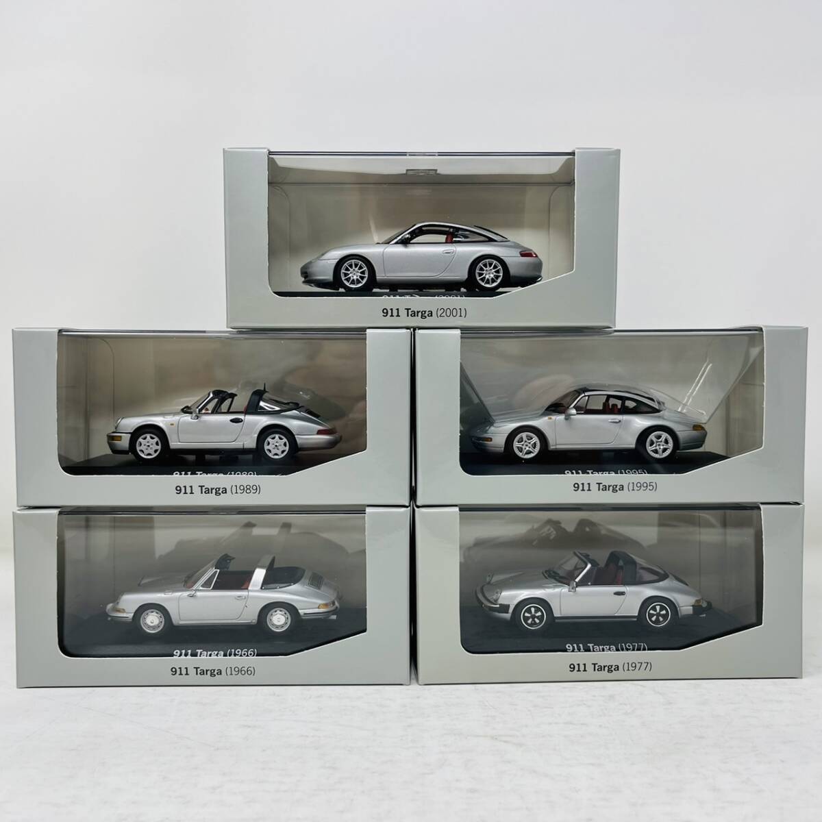 【未使用】 MINICHAMPS PAUL'S MODEL ART 1/43 ポルシェ ヒストリーコレクション 911 Targa / PORSCHE タルガ ミニチャンプスの画像3