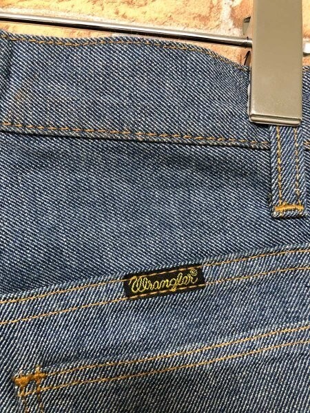 Wrangler ラングラー メンズ ボタンフライ ブーツカット フレア デニム ジーンズ パンツ 34 ブルー_画像4