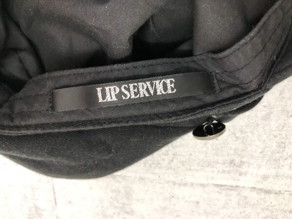 LIP SERVICE Lip Service lady's sweat hunting cap cap black 