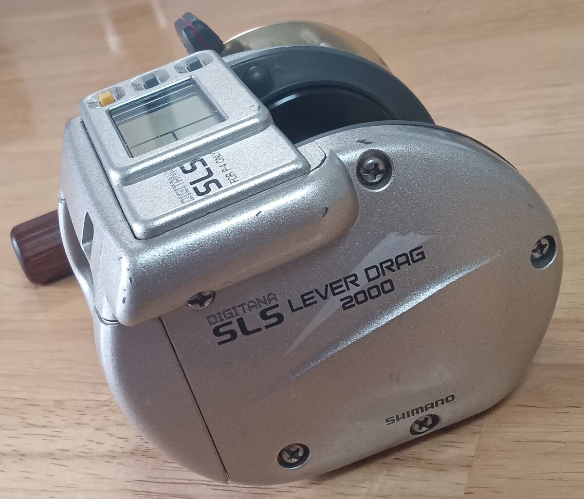 SHIMANO デジタナ SLS レバードラグ 2000 DIGITANA LEVER DRAG RF262 シマノ 検索 [※電池切れ状態品] 船釣 手動 両軸リール 日本製 Japan_画像2