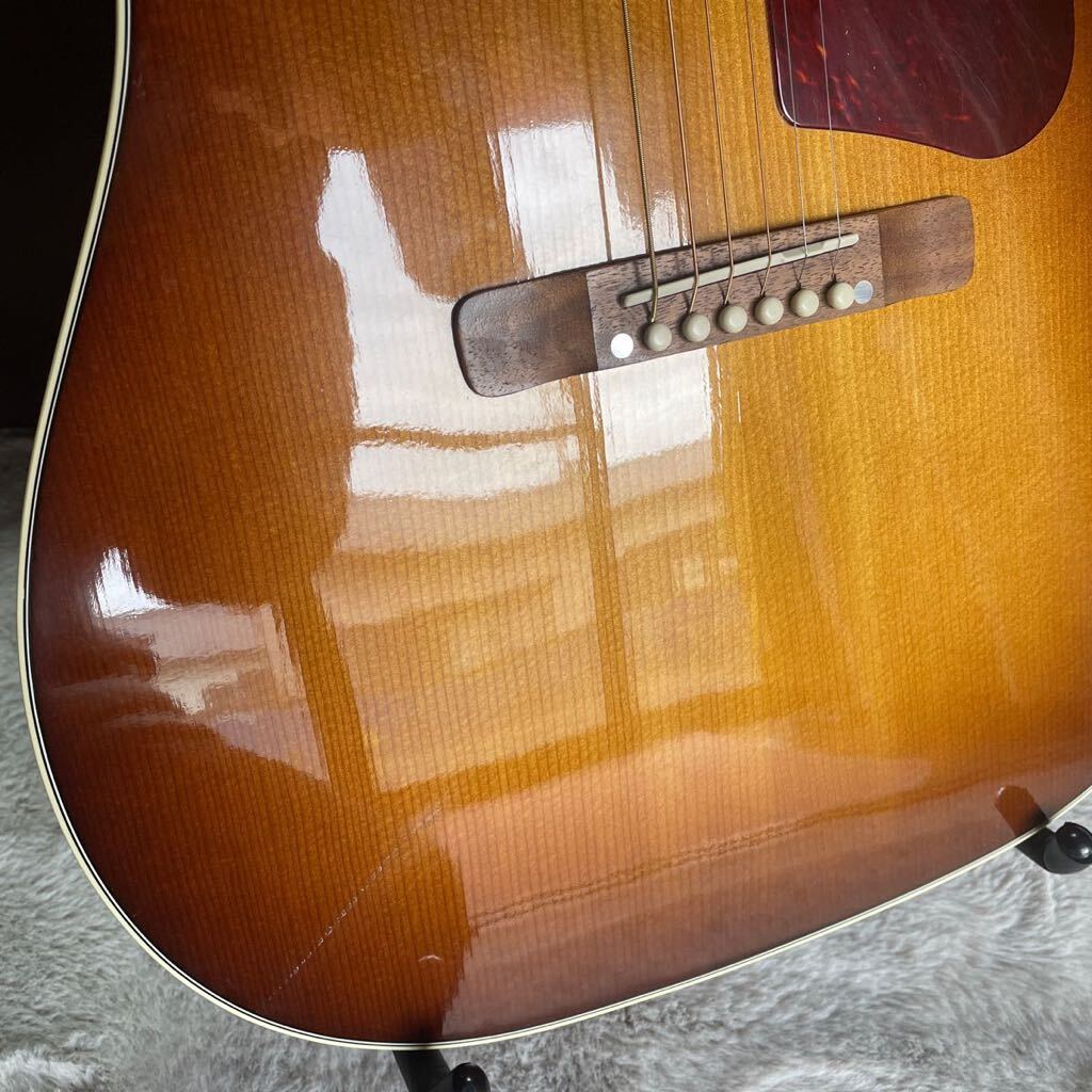 中古美品 Gibson J45 walnut burst 2018 AG(ギブソンJ45ウォルナットバースト2018アバンギャルド)の画像10