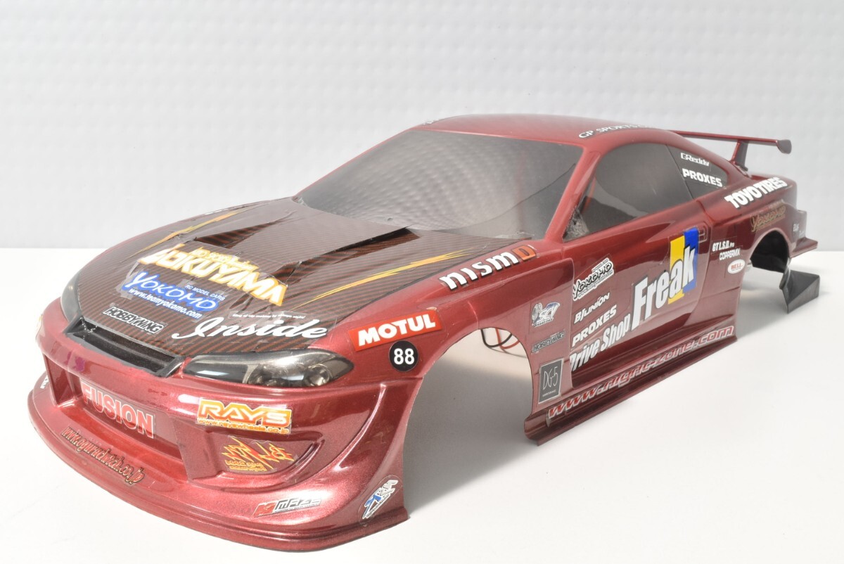 ヨコモ 1/10 日産 シルビア S15 ドリパケ RC ボディ_画像1