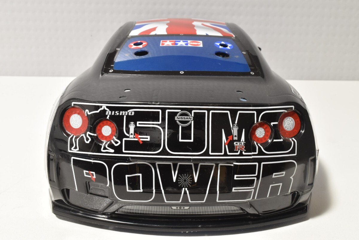 タミヤ 1/10 SUMO POWER 日産 GT-R R35 RC ボディ_画像5