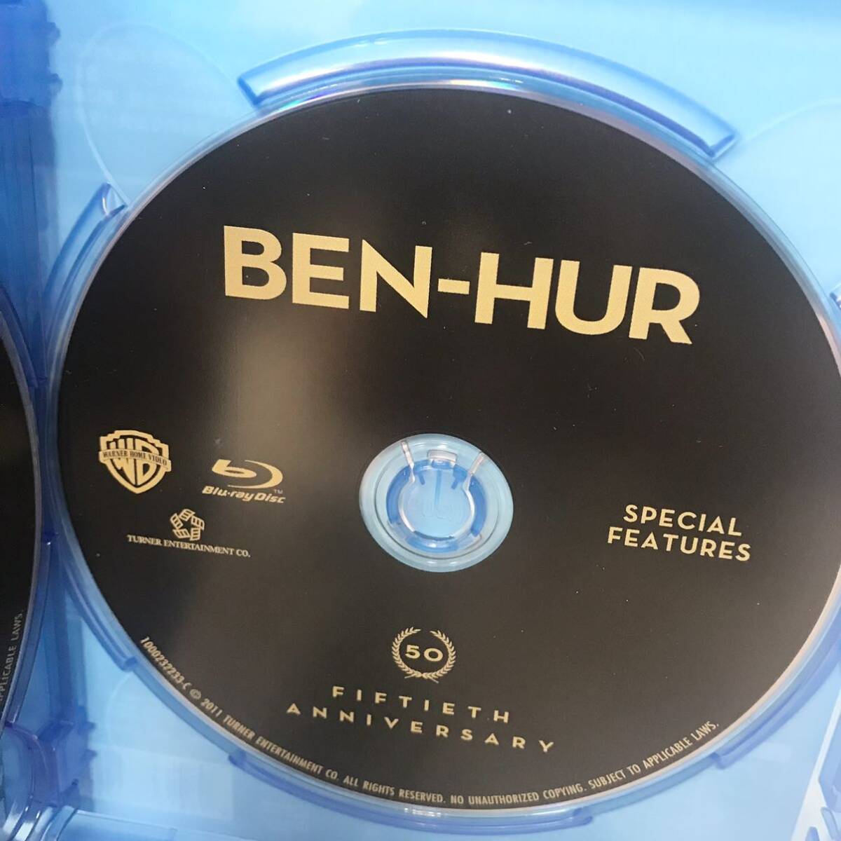 F03016 Blu-ray Disc BEN-HUR ベン・ハー FIFTIETH ANNVESARY WILLAM WYLER'S 本編:223分 字幕:英語・日本語 ワーナー・ホーム・ビデオ_画像7