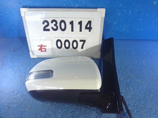 アルファード DBA-ANH20W 　右サイドミラー　右ドアミラー 240S タイプゴールド 7人 2AZ-FE 070 87910-58091_画像1