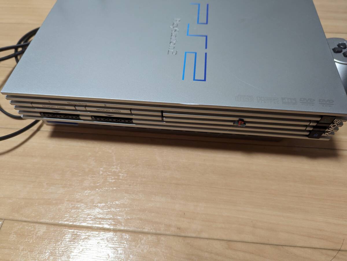 【中古】PS2 SCPH-50000 TSS 電源ケーブル、コントローラ付_画像3