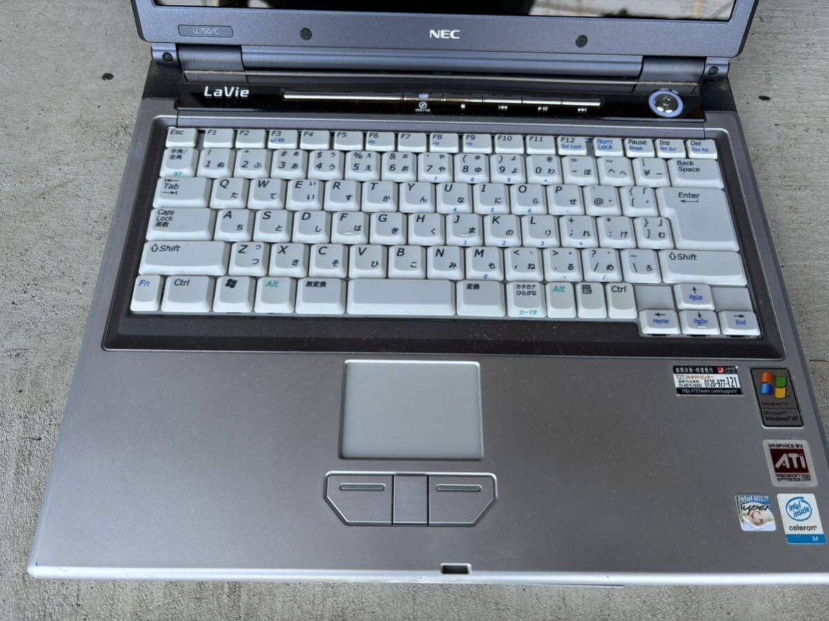 ◎NEC パーソナルコンピューター PC-LL750CD LaVie_画像2