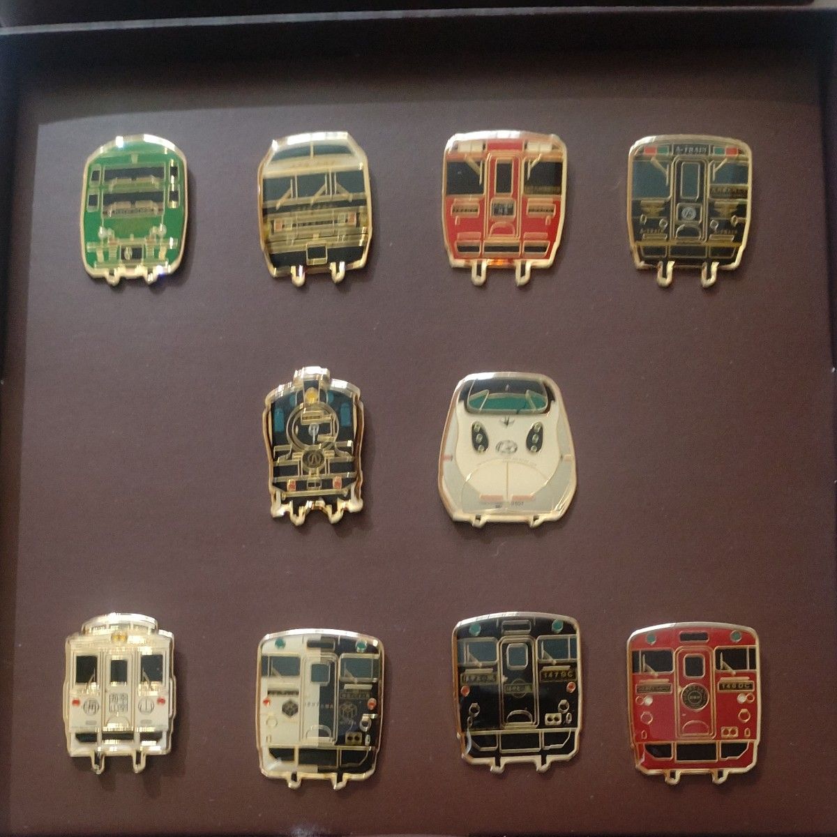 JR九州 D&S列車　ORIGINAL PINS COLLECTION　 ピンバッジ　10車種　非売品　記念乗車証　