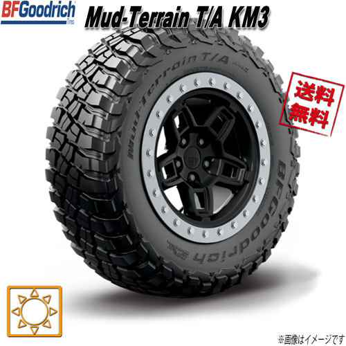 275/70R18 LT 125/122Q LRE 1本 BFグッドリッチ マッドテレーン MUD TERRAIN T/A KM3 ブラックレター_画像1