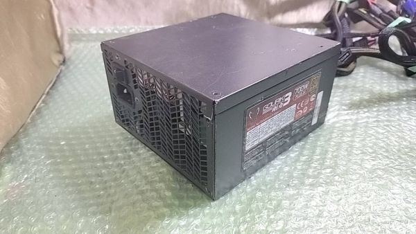 W60 SCYTHE 700W 鋼力 CHOURIKI3-P-700A PC用 電源BOX 電源ユニット_画像2